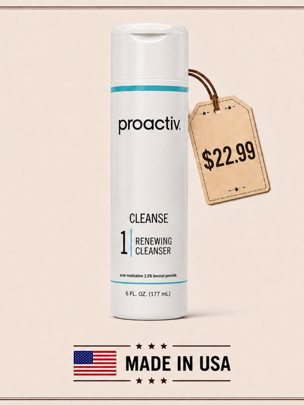 Proactiv White Cleanse 1 Renewing Cleanser with Teal Accent